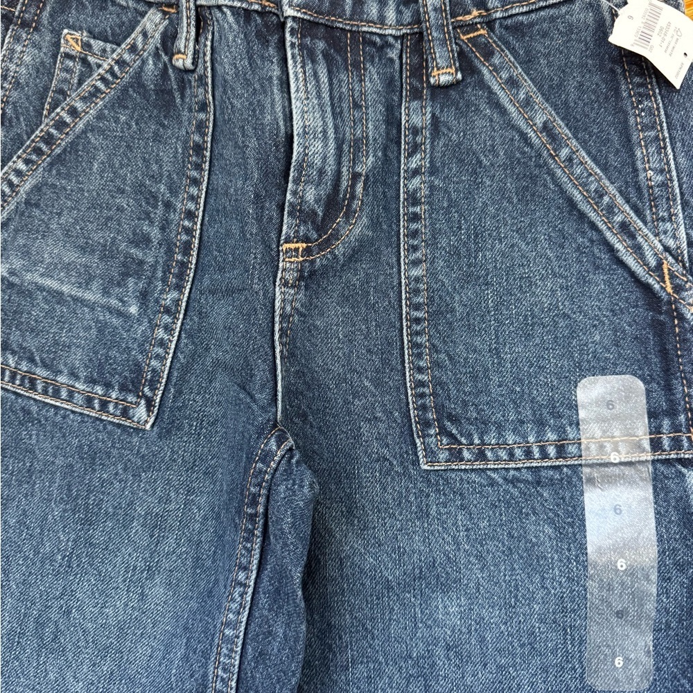 GAP Kids Dark Blue Carpenter Jeans - Picture 2 of 3